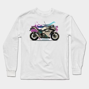 Ride kawasaki ninja 300 cyber Long Sleeve T-Shirt